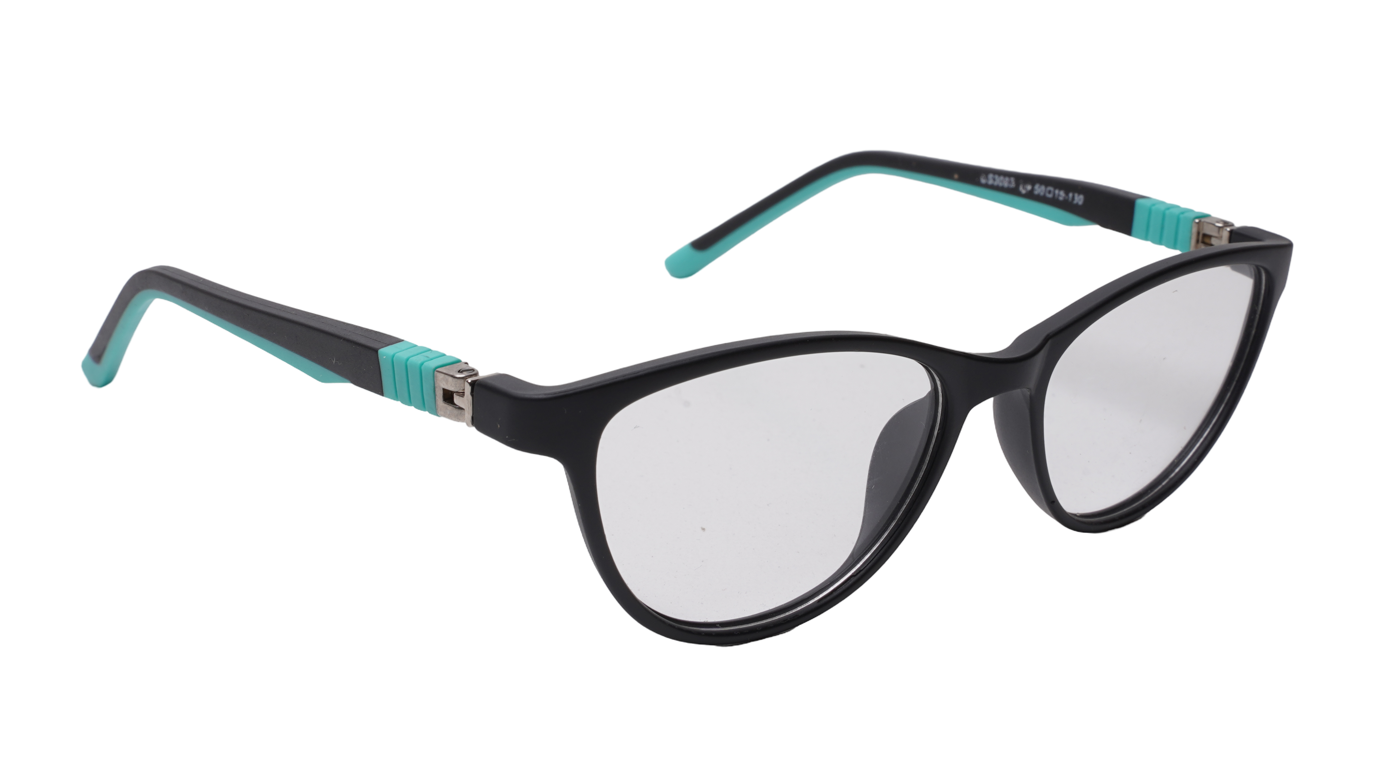 Soigné Kids Small Cateye Spectacle Frame.Black&Green(7-13)Y-Girl