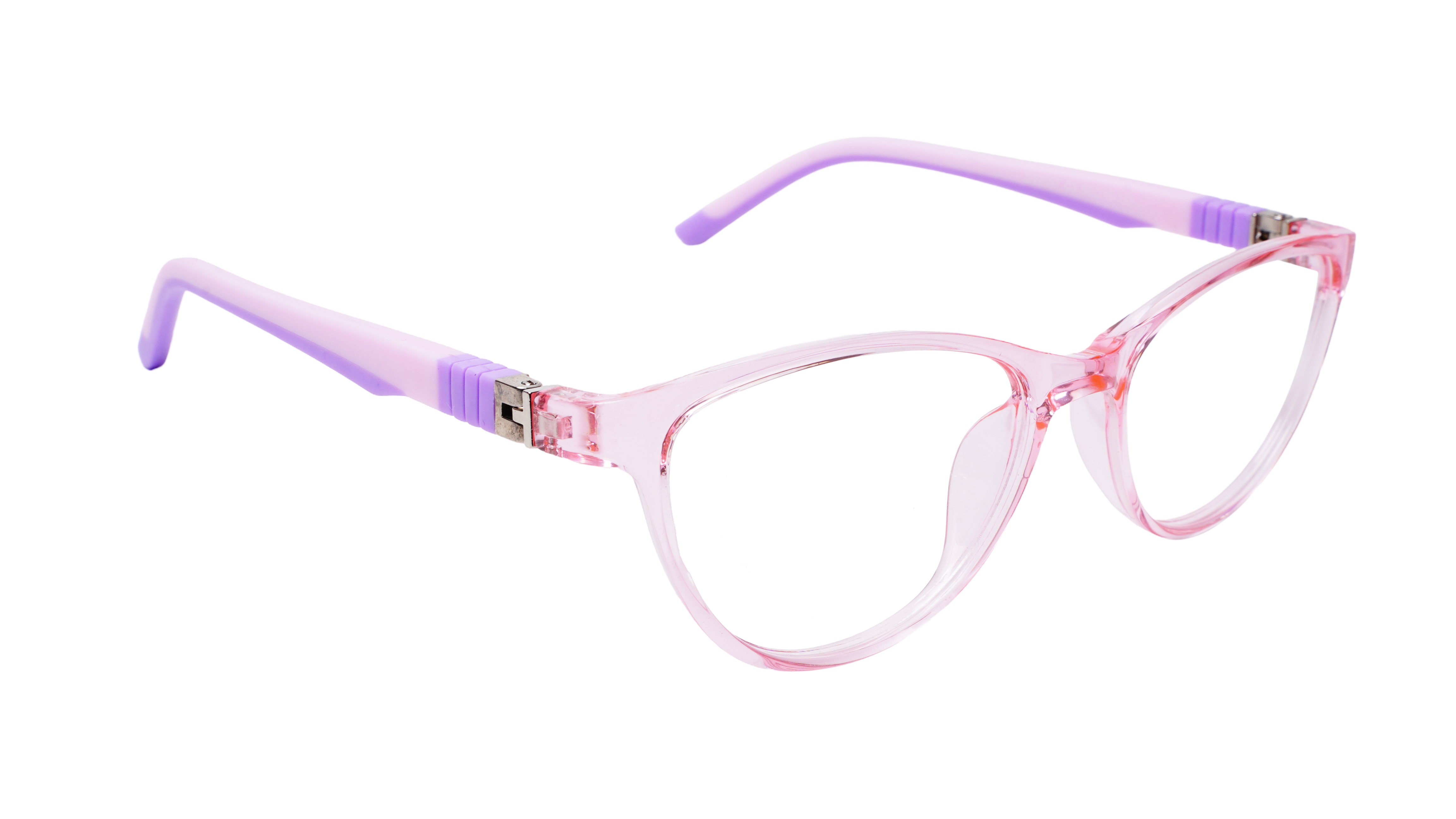 Soigné Kids Small Cateye Spectacle Frame.Pink&Purple(7-13)Y-Girl
