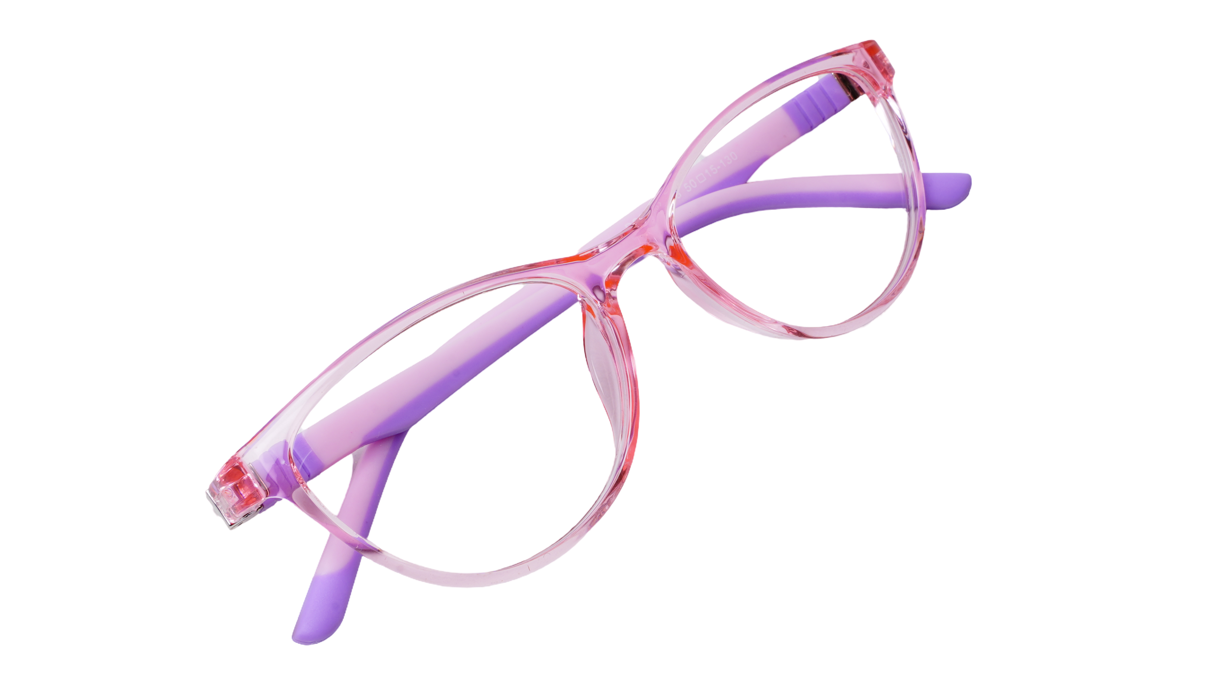 Soigné Kids Small Cateye Spectacle Frame.Pink&Purple(7-13)Y-Girl