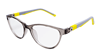 Soigné Kids Small Cateye Spectacle Frame.Gray&Yellow(7-13)Y-Girl Soigné Kids Small Cateye Spectacle Frame.Gray&Yellow(7-13)Y-Girl