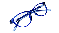 Soigné Kids Small Cateye Spectacle Frame.Blue(7-13)Y-Girl Soigné Kids Small Cateye Spectacle Frame.Blue(7-13)Y-Girl