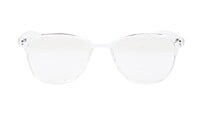 Unisex Large Rectangular Spectacle Frame. Transparent Frame