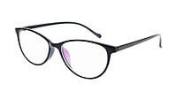Female Large Cateye Spectacle Frame. Glossy Black Frame Female Large Cateye Spectacle Frame. Glossy Black Frame