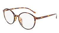 Unisex Medium Full Rim Round Spectacle Frame. Leopard Frame Unisex Medium Full Rim Round Spectacle Frame. Leopard Frame