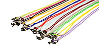 Soigné Kids Cateye Spectacle.Glossy Black.(3-8)Y-Girl with Multicolor String Soigné Kids Cateye Spectacle.Glossy Black.(3-8)Y-Girl with Multicolor String