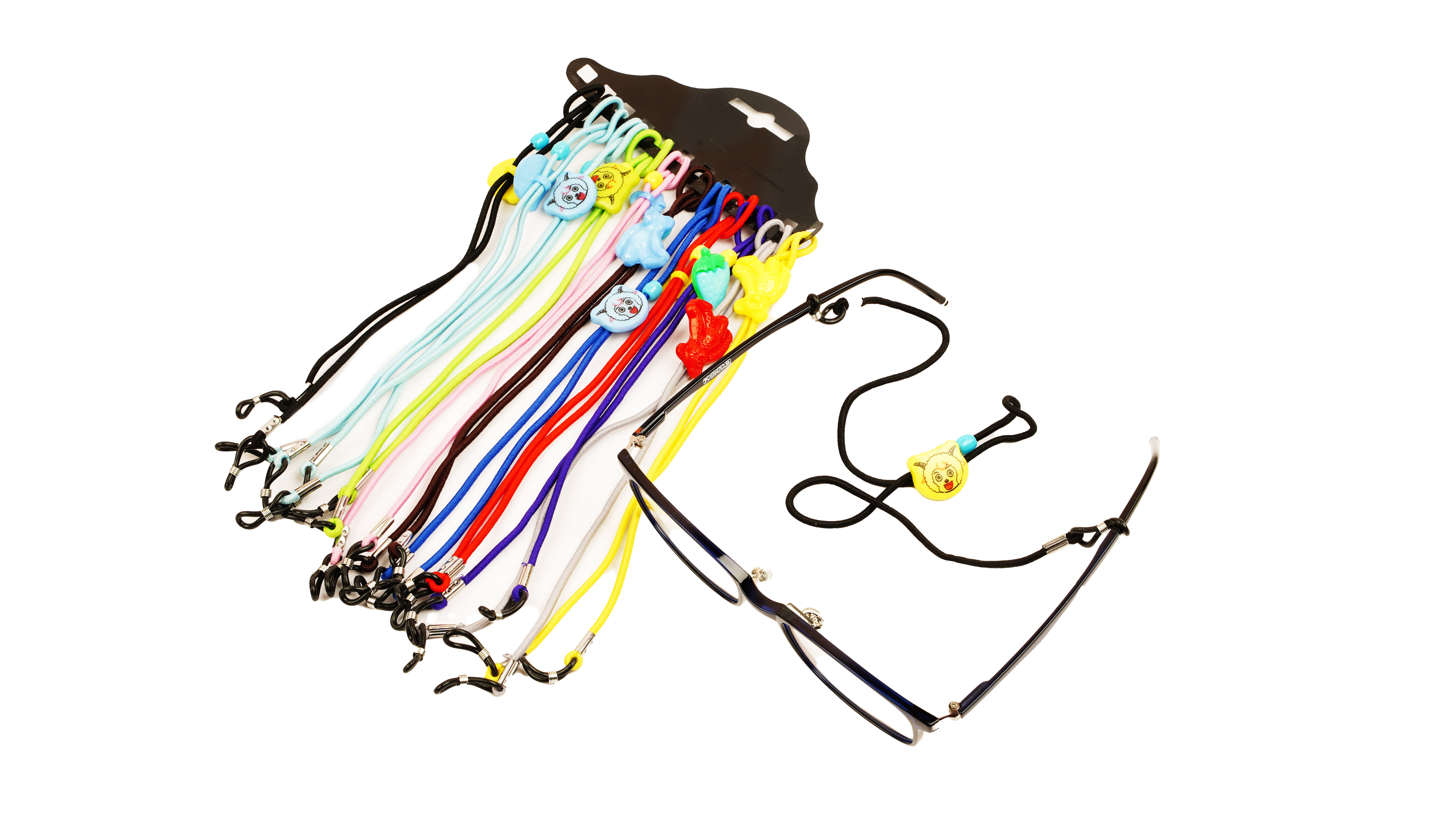 Kids Spectacle Strings. Multi Colored. Set Of 12pcs