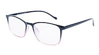 Female Large Rectangular Spectacle Frame. Black & Pink Frame Female Large Rectangular Spectacle Frame. Black & Pink Frame
