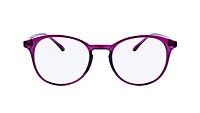 Soigné Female Round Medium Spectacle Frame.Purple