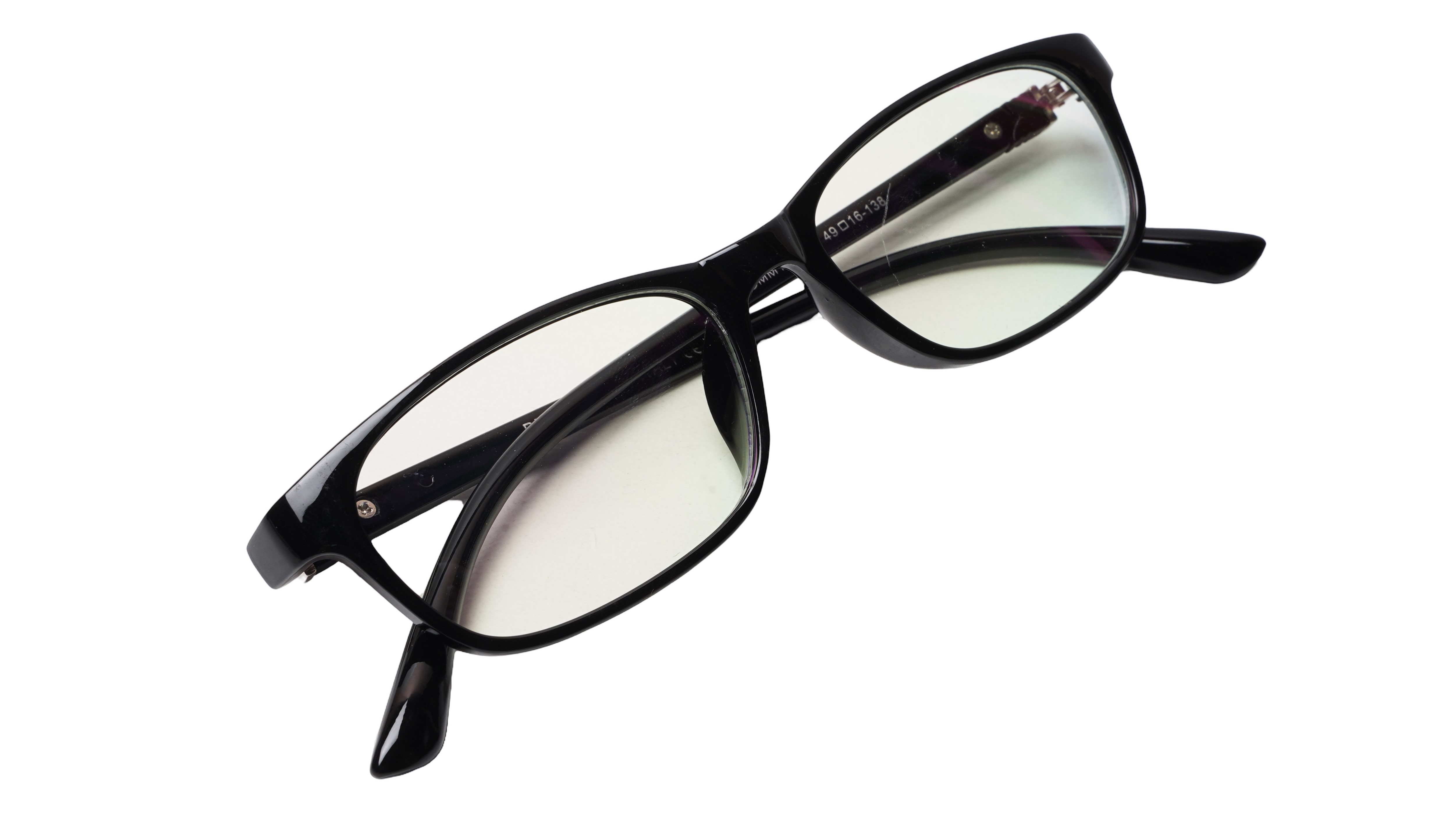 Soigné Kids&Teens Rectangular Spectacle Frame.Glossy Black.(11-15)Y-Unisex