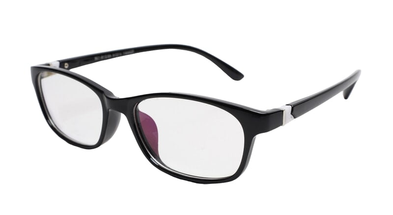 Soigné Kids&Teens Rectangular Spectacle Frame.Gloss Black.(11-15)Y-Unisex Soigné Kids&Teens Rectangular Spectacle Frame.Gloss Black.(11-15)Y-Unisex