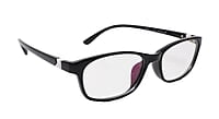 Soigné Kids&Teens Rectangular Spectacle Frame.Gloss Black.(11-15)Y-Unisex Soigné Kids&Teens Rectangular Spectacle Frame.Gloss Black.(11-15)Y-Unisex