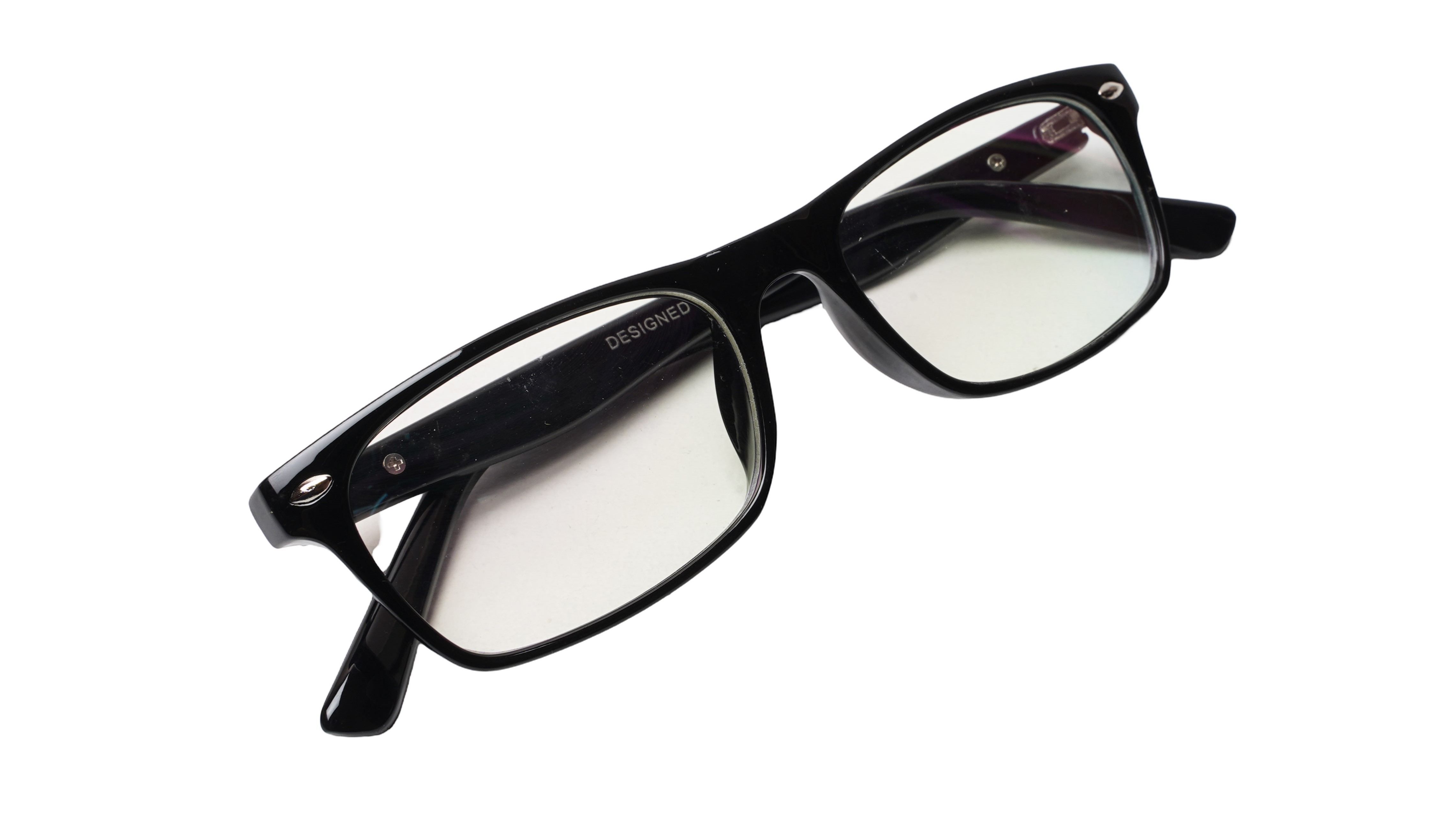 Soigné Kids&Teens Rectangular Medium Spectacle Frame.Gloss Black.(11-15)Y-Unisex