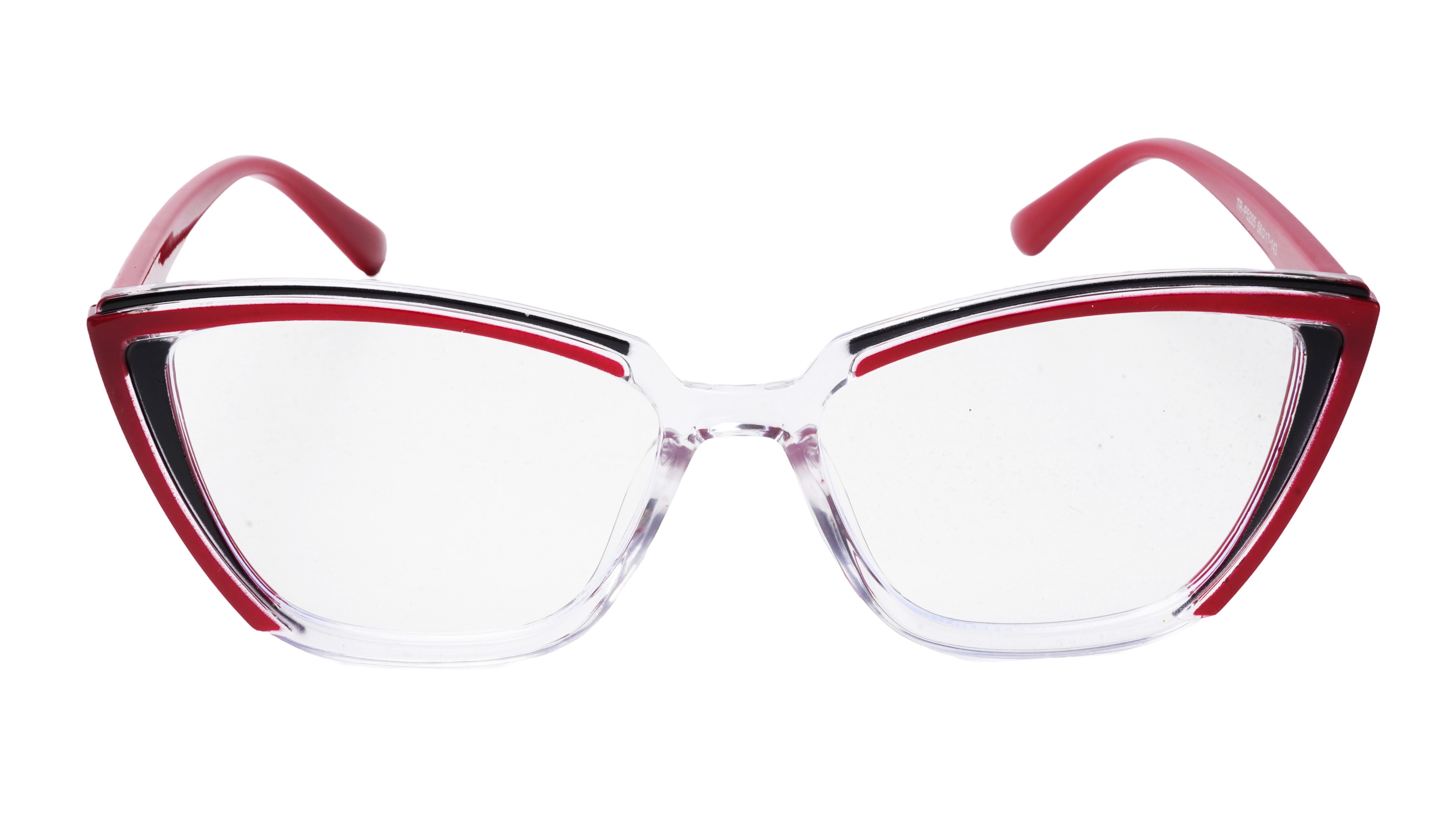 Soigné Female Large Cat Eye Spectacle Frame.Multicolor
