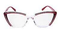 Soigné Female Large Cat Eye Spectacle Frame.Multicolor