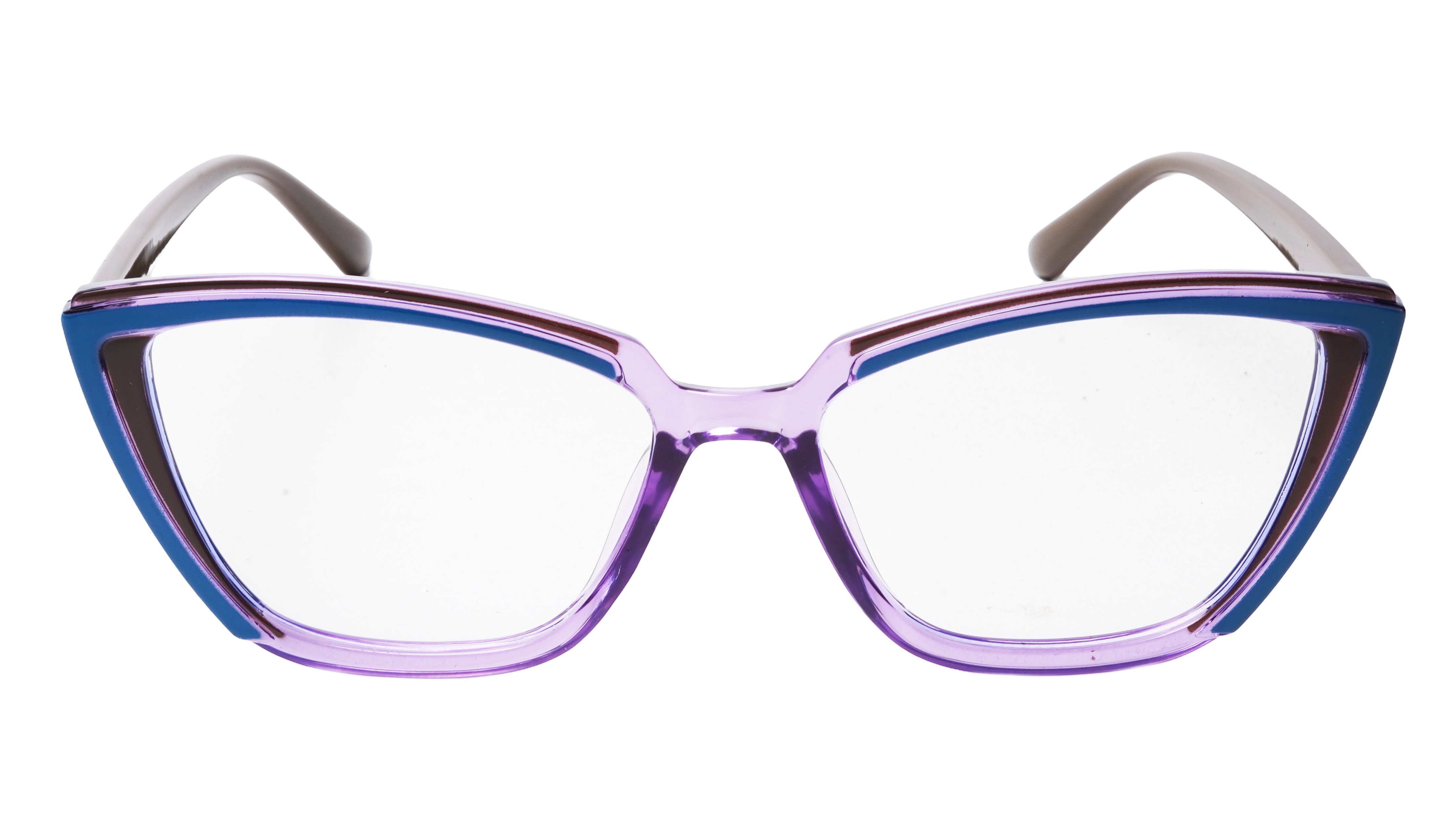 Soigné Female Large Cat Eye Spectacle Frame.Multi Color
