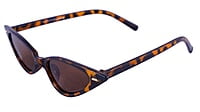 Soigné Female Small Cat Eye Sunglasses.Leopard Print.Brown Lens Soigné Female Spectacle & Sunglasses Strings.Black&Transparent.Set Of 2 Soigné Female Small Cat Eye Sunglasses.Leopard Print.Brown Lens Soigné Female Spectacle & Sunglasses Strings.Black&Transparent.Set Of 2