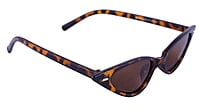 Soigné Female Small Cat Eye Sunglasses.Leopard Print.Brown Lens Soigné Female Spectacle & Sunglasses Strings.Black&Transparent.Set Of 2 Soigné Female Small Cat Eye Sunglasses.Leopard Print.Brown Lens Soigné Female Spectacle & Sunglasses Strings.Black&Transparent.Set Of 2