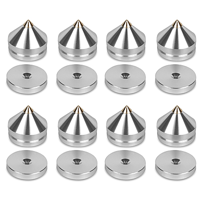 DS-23MMSPKS SILVER SPIKES 23mm * 23MM (8 PCS)