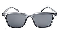 Unisex Medium Square Sunglasses. Black & Transparent Frame. Unisex Medium Square Sunglasses. Black & Transparent Frame.