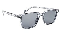 Unisex Medium Square Sunglasses. Black & Transparent Frame. Unisex Medium Square Sunglasses. Black & Transparent Frame.