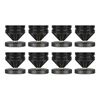 DS-23MMSPKB BLACK SPIKES 23mm * 23MM (8 PCS) DS-23MMSPKB BLACK SPIKES 23mm * 23MM (8 PCS)