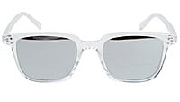 Unisex Medium Square Sunglasses. Transparent Frame. Unisex Medium Square Sunglasses. Transparent Frame.