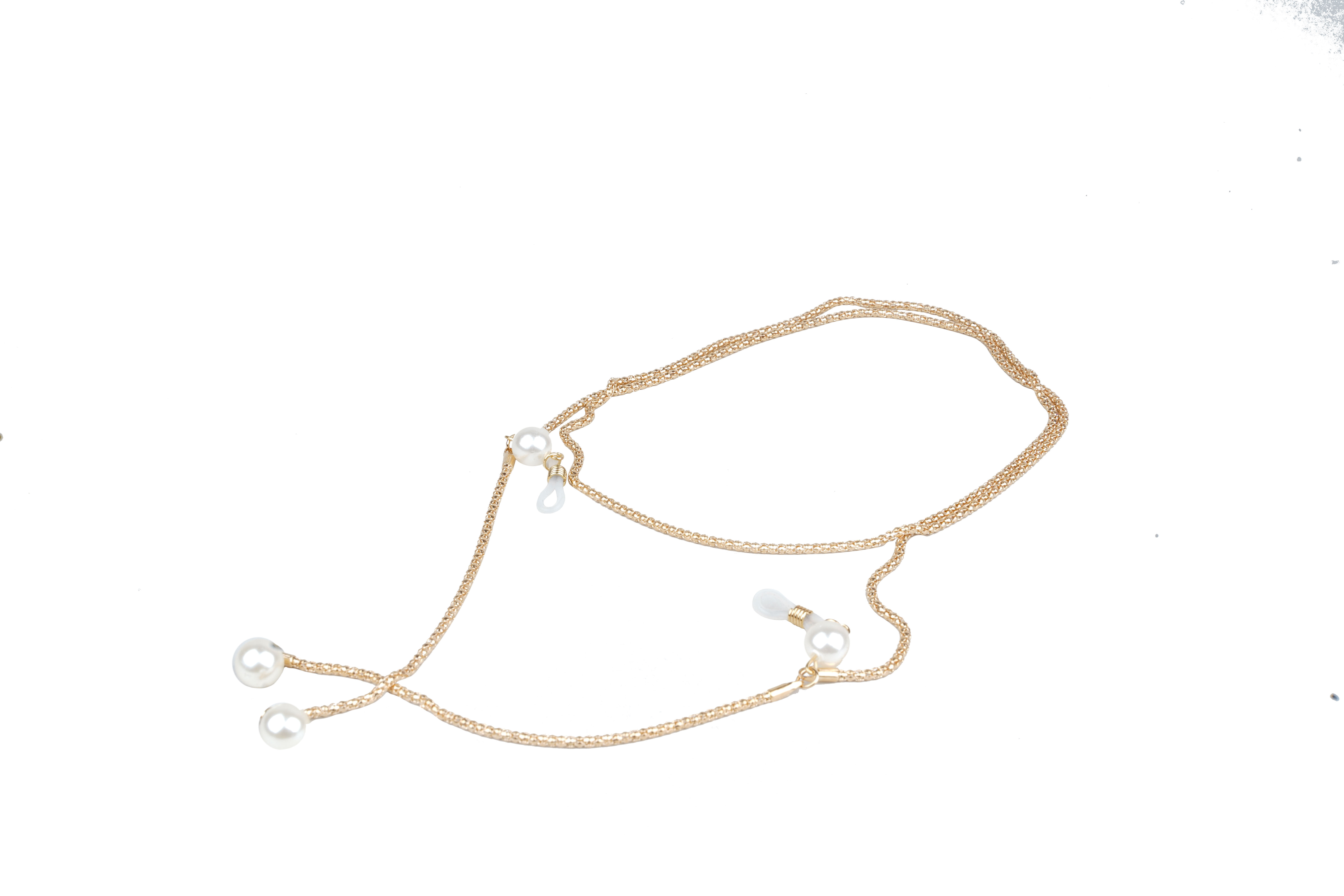 Metal Chain For Female Sunglasses & Spectacles. Golden Color.