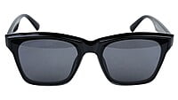 Unisex Medium Square Sunglass. Black Color Frame. Unisex Medium Square Sunglass. Black Color Frame.