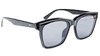 Unisex Medium Square Sunglass. Black Color Frame. Unisex Medium Square Sunglass. Black Color Frame.