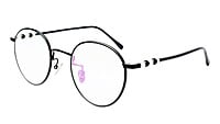 Round Medium Spectacle Frame For Girls&Women. Black Frame Round Medium Spectacle Frame For Girls&Women. Black Frame