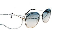 Chain For Female Sunglasses, Spectacles & Mask. Multi Color +Silver(2Sets)