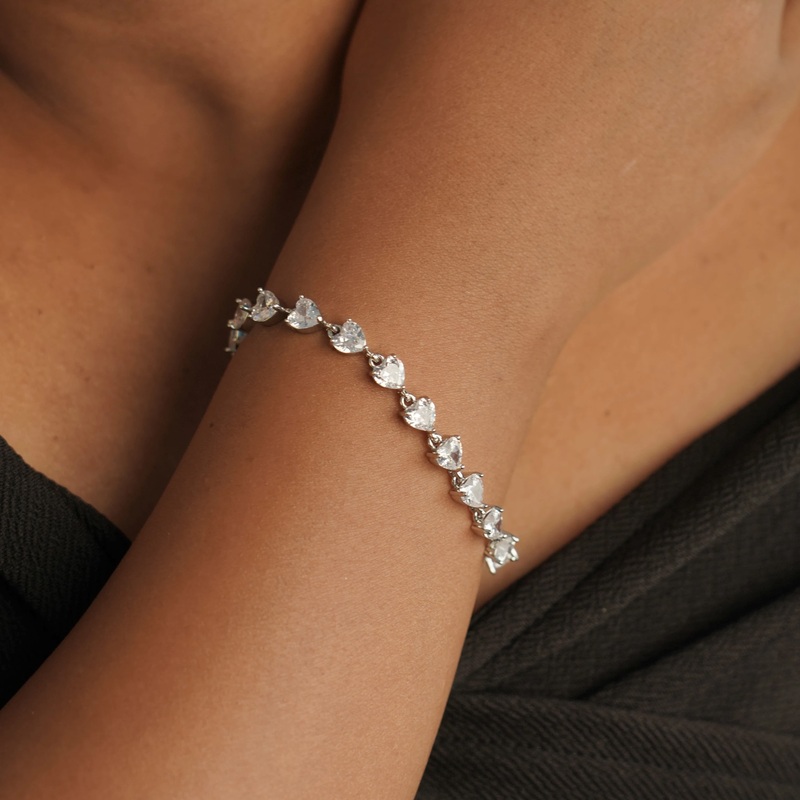 Heartline Tennis Bracelet Heartline Tennis Bracelet
