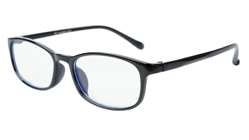Unisex Rectangular Spectacle Frame For Kids. Glossy Black Frame. Age-(10-15)Year Unisex Rectangular Spectacle Frame For Kids. Glossy Black Frame. Age-(10-15)Year