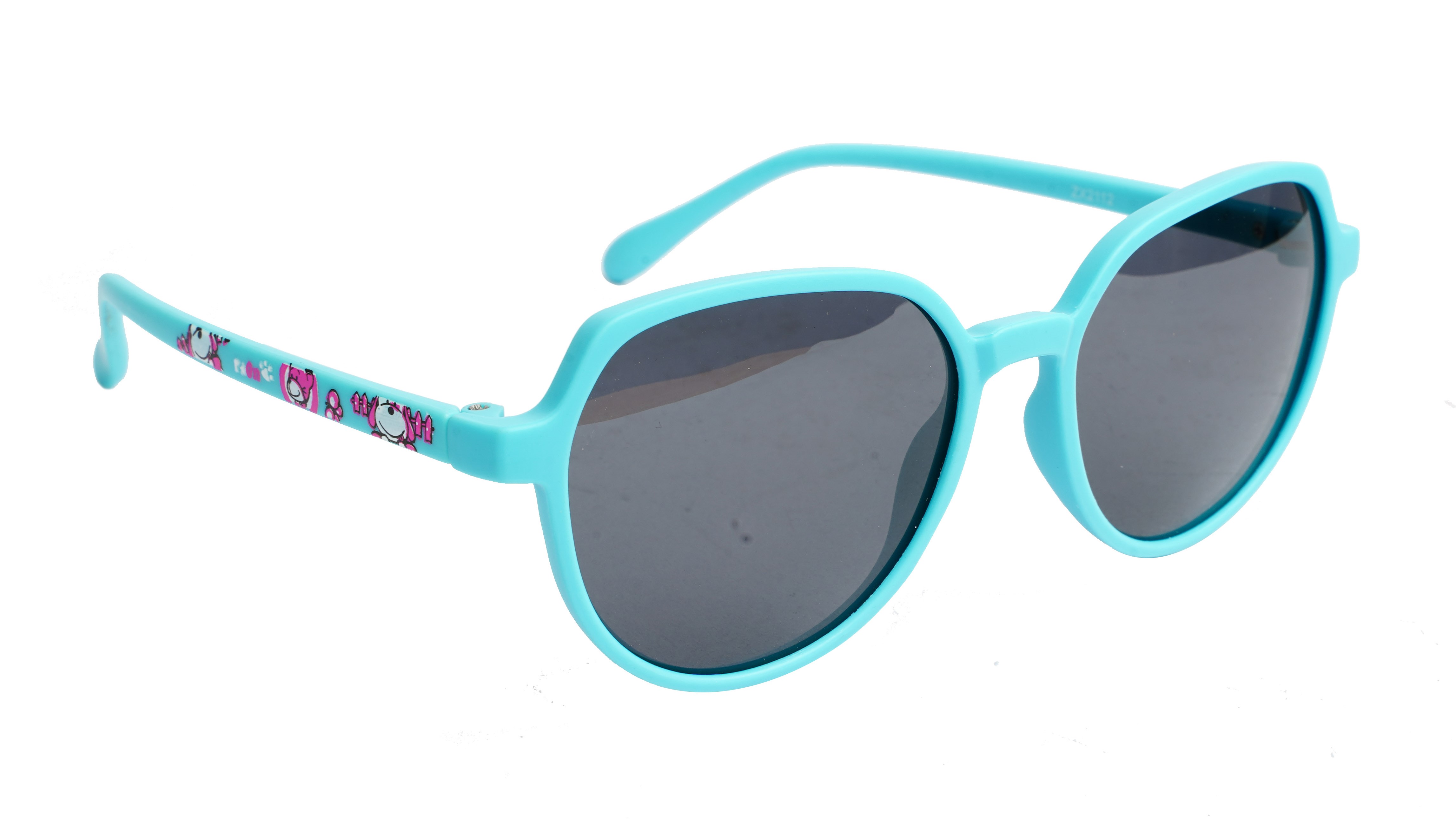 Unisex Kids Sunglasses. Blue Frame. Age-(8-13) Years