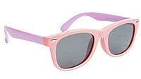Girl Child Square Flexible Sunglasses. Pink Frame. Age-(8-13)Yrs