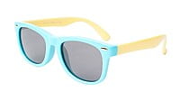 Unisex Kids Square Flexible Sunglasses. Blue Frame. Age-(8-13)Years Unisex Kids Square Flexible Sunglasses. Blue Frame. Age-(8-13)Years