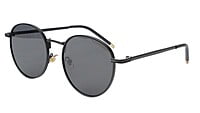 Unisex Small Round Sunglasses. Black Metal Frame. Unisex Small Round Sunglasses. Black Metal Frame.