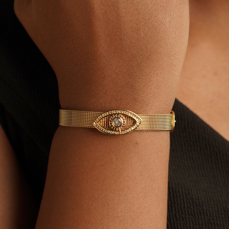 Radiant Evil eye watch belt