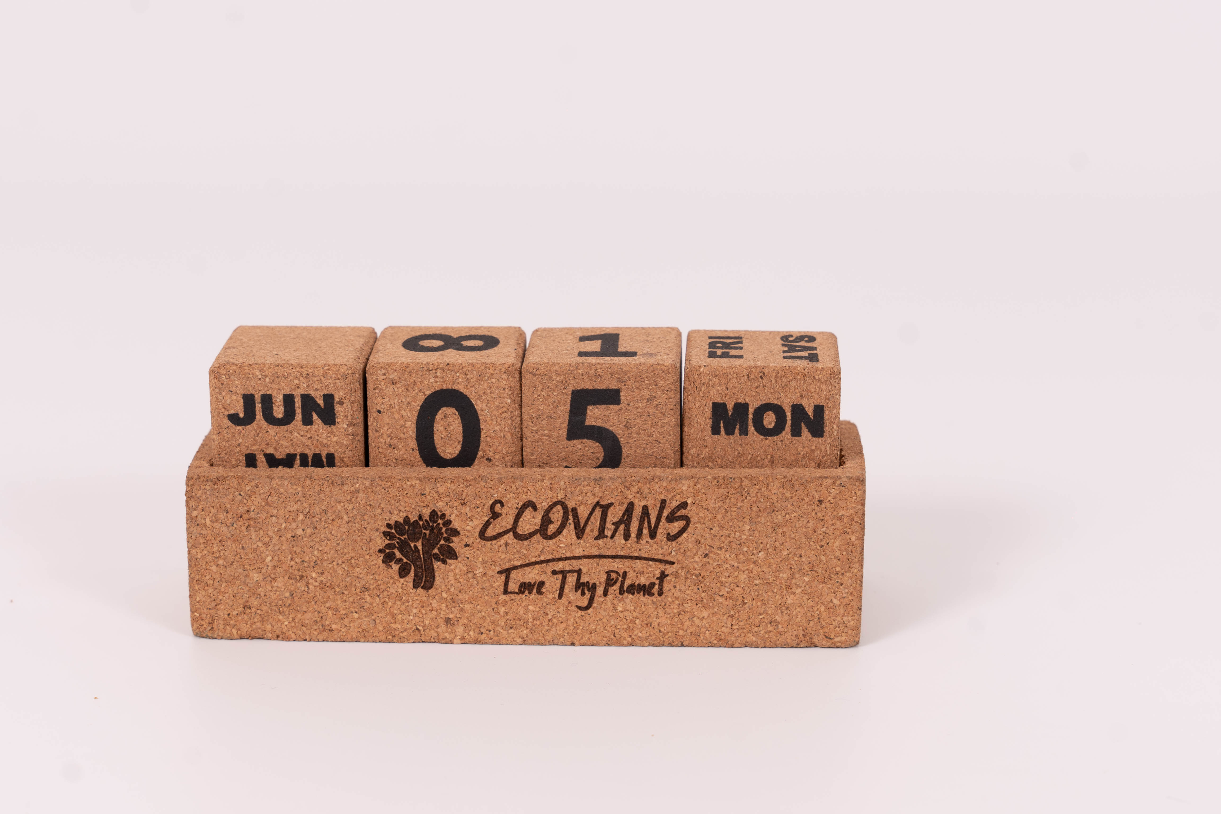Cork Calendar 4 Cubes Cork Calendar 4 Cubes