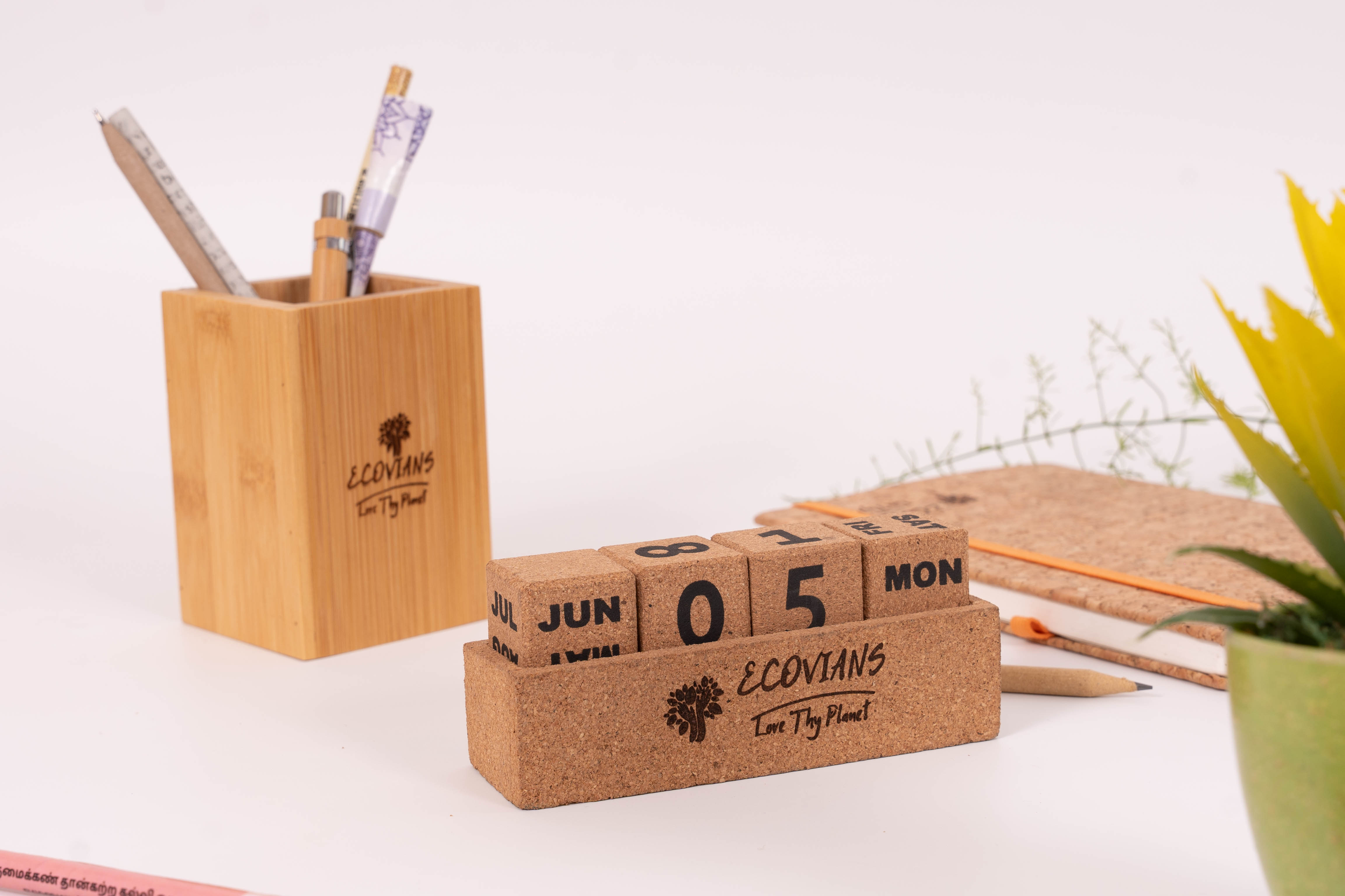 Cork Calendar 4 Cubes Cork Calendar 4 Cubes
