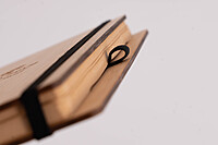 Brown bamboo Diary (notebook) with bamboo pen