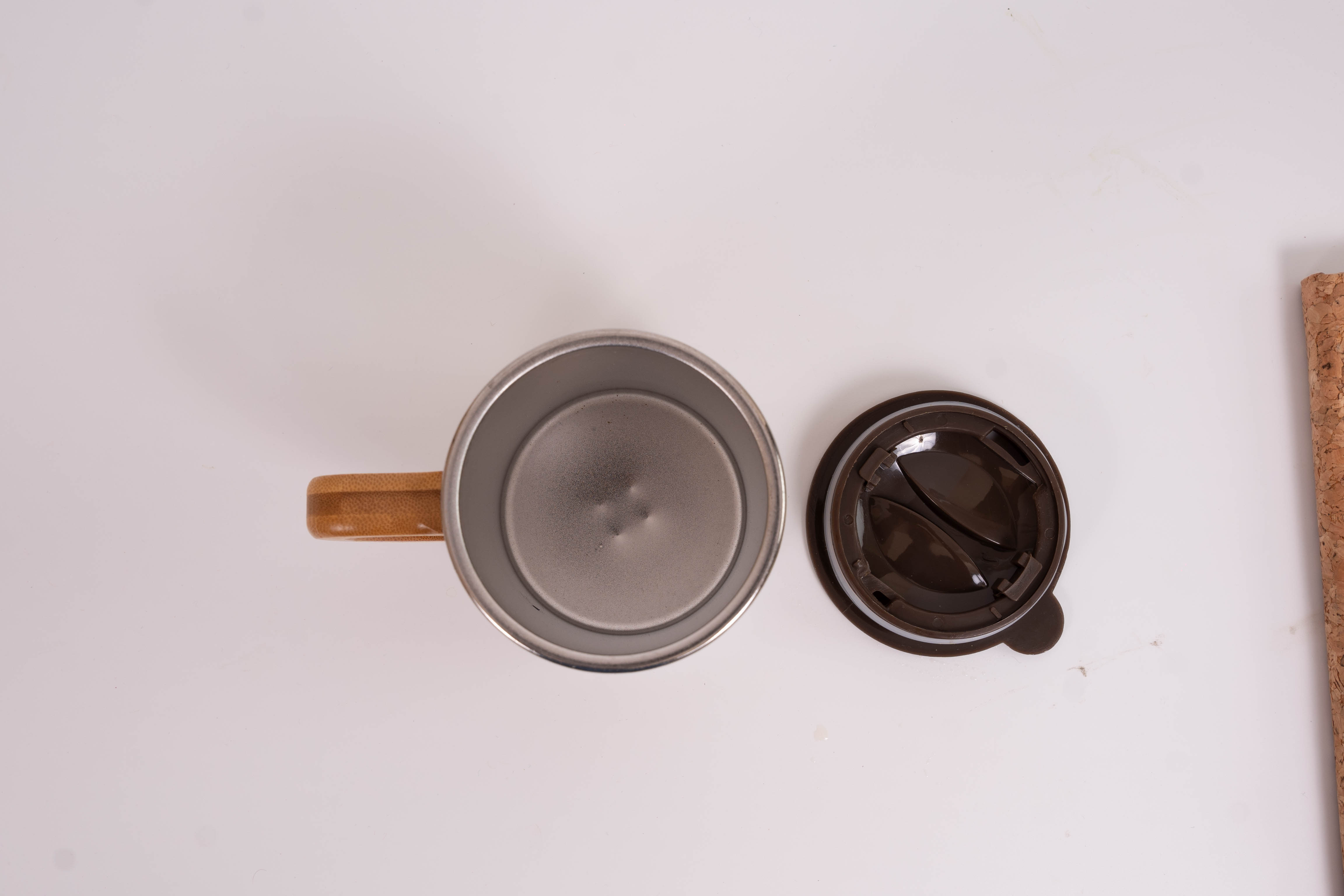 Bamboo Coffee Mug With Lid - 350ml Bamboo Coffee Mug With Lid - 350ml