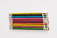 Color Paper color lead Pencils Eco-Friendly Pencil for Kids School |wood-free pencils Box (pack of 10)