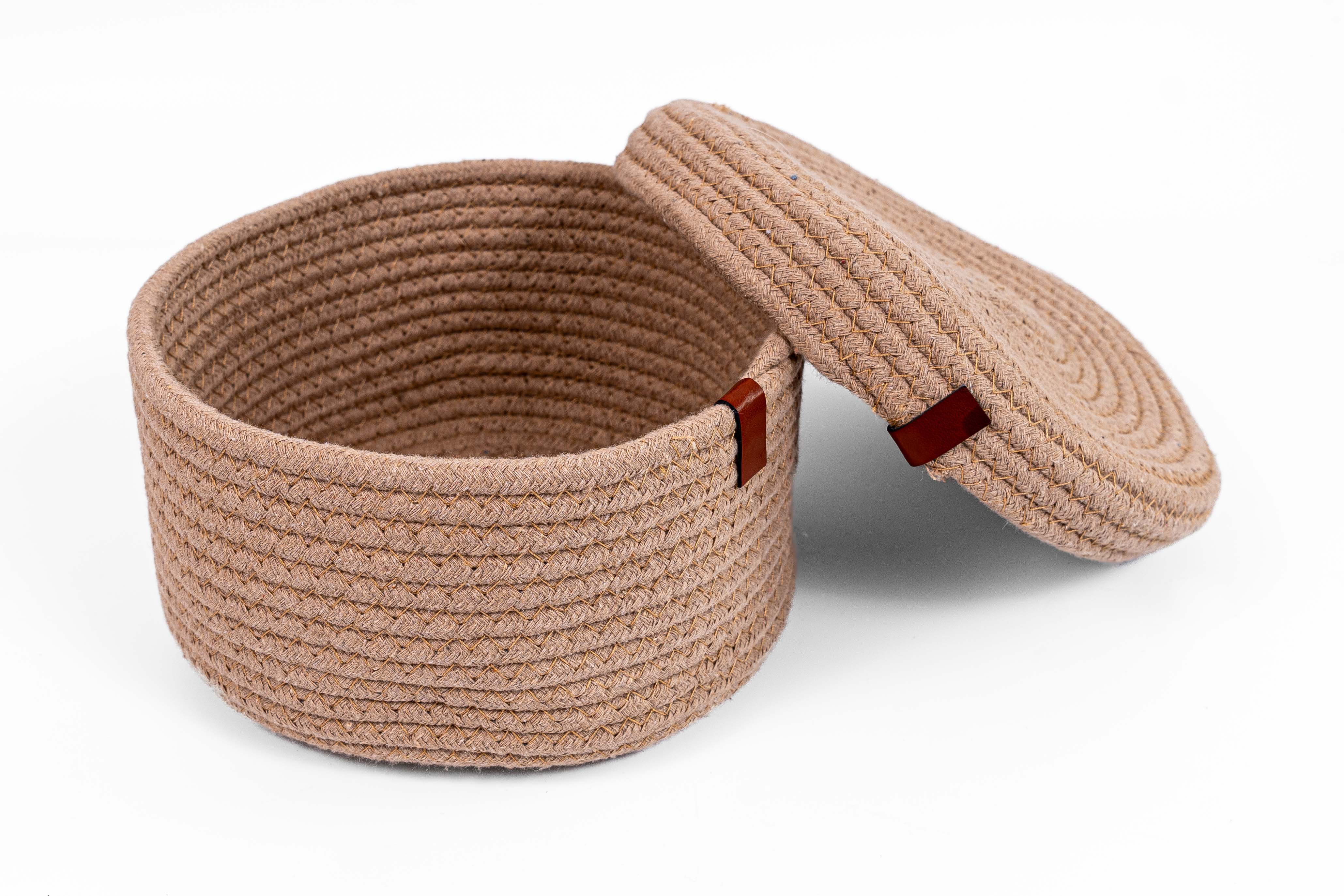 Cotton CORPORATE GIFT BASKET with Lid | Eco-Friendly, Stylish Storage Solution for Home and Office || Natural Cotton, Durable and Versatile Cotton CORPORATE GIFT BASKET with Lid | Eco-Friendly, Stylish Storage Solution for Home and Office || Natural Cotton, Durable and Versatile