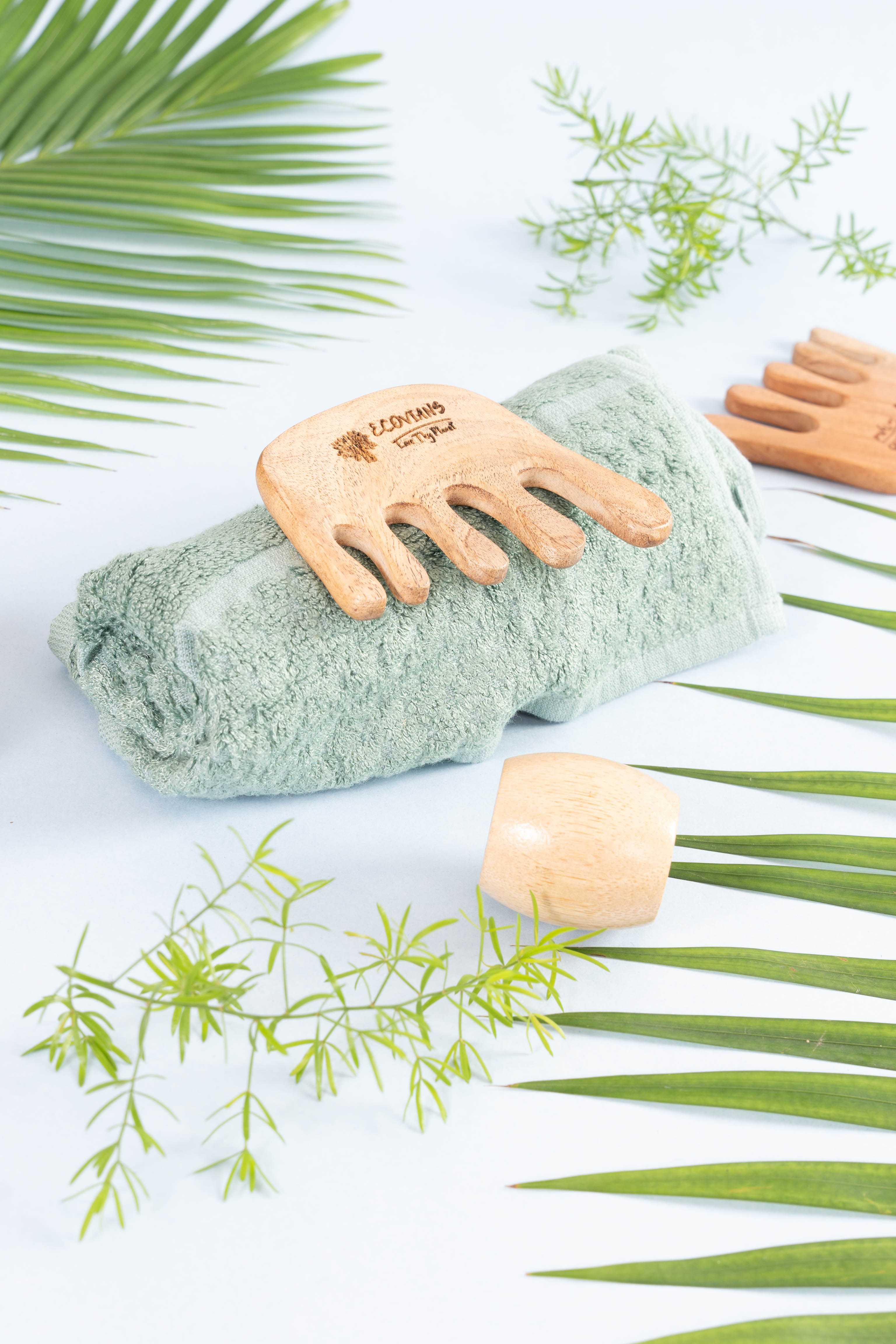 Neem wood Massage Comb | Hair fall & Dandruff Control/ Eco-Friendly, Anti-Static, Natural Hair Care || Massage comb, Natural Neem Wood