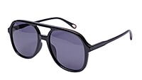Soigné Unisex Aviator Sunglasses.Gloss Black Frame Soigné Unisex Aviator Sunglasses.Gloss Black Frame