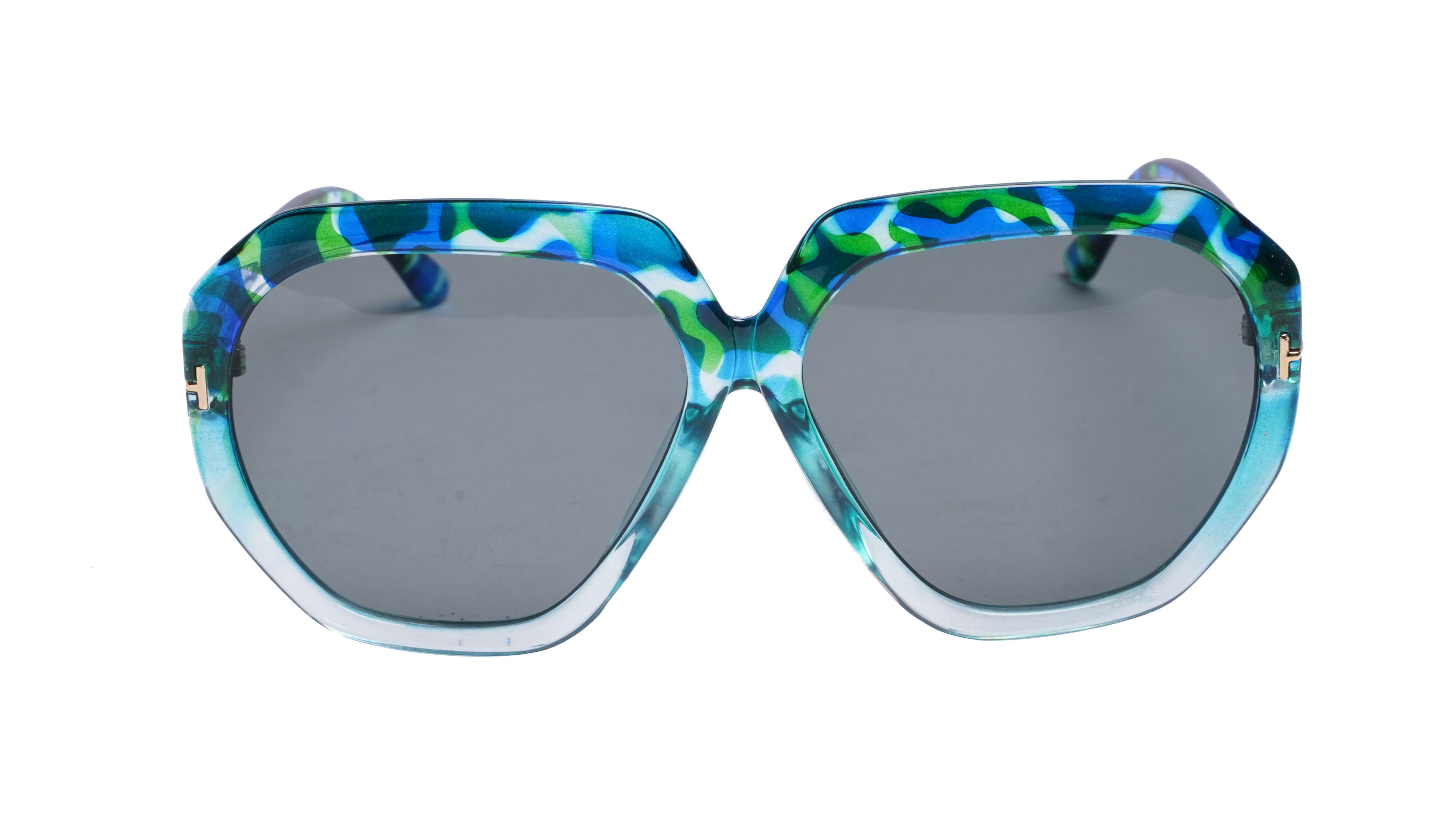 Soigné Female Oversized Sunglasses. Multicolor
