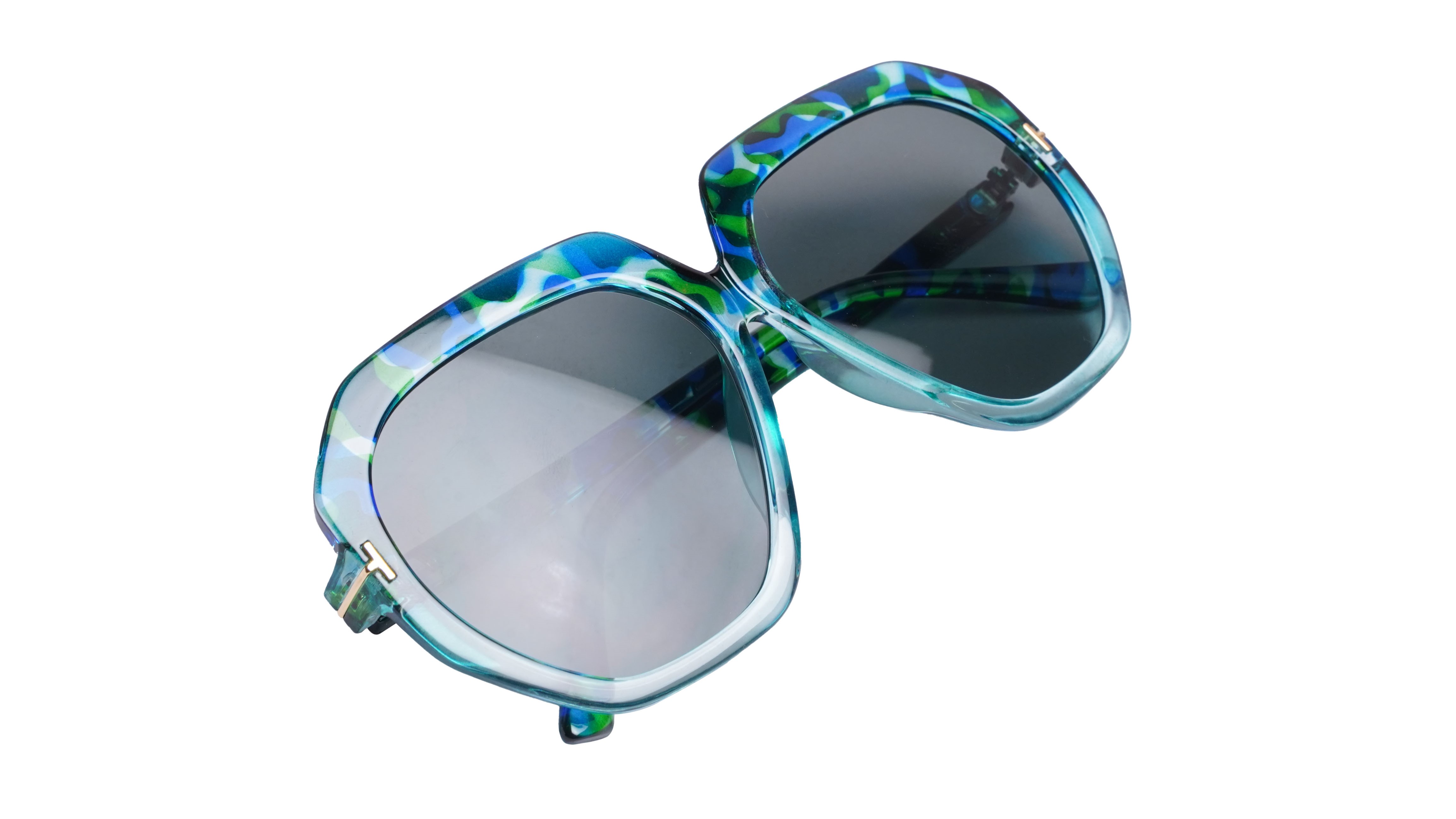 Soigné Female Oversized Sunglasses. Multicolor