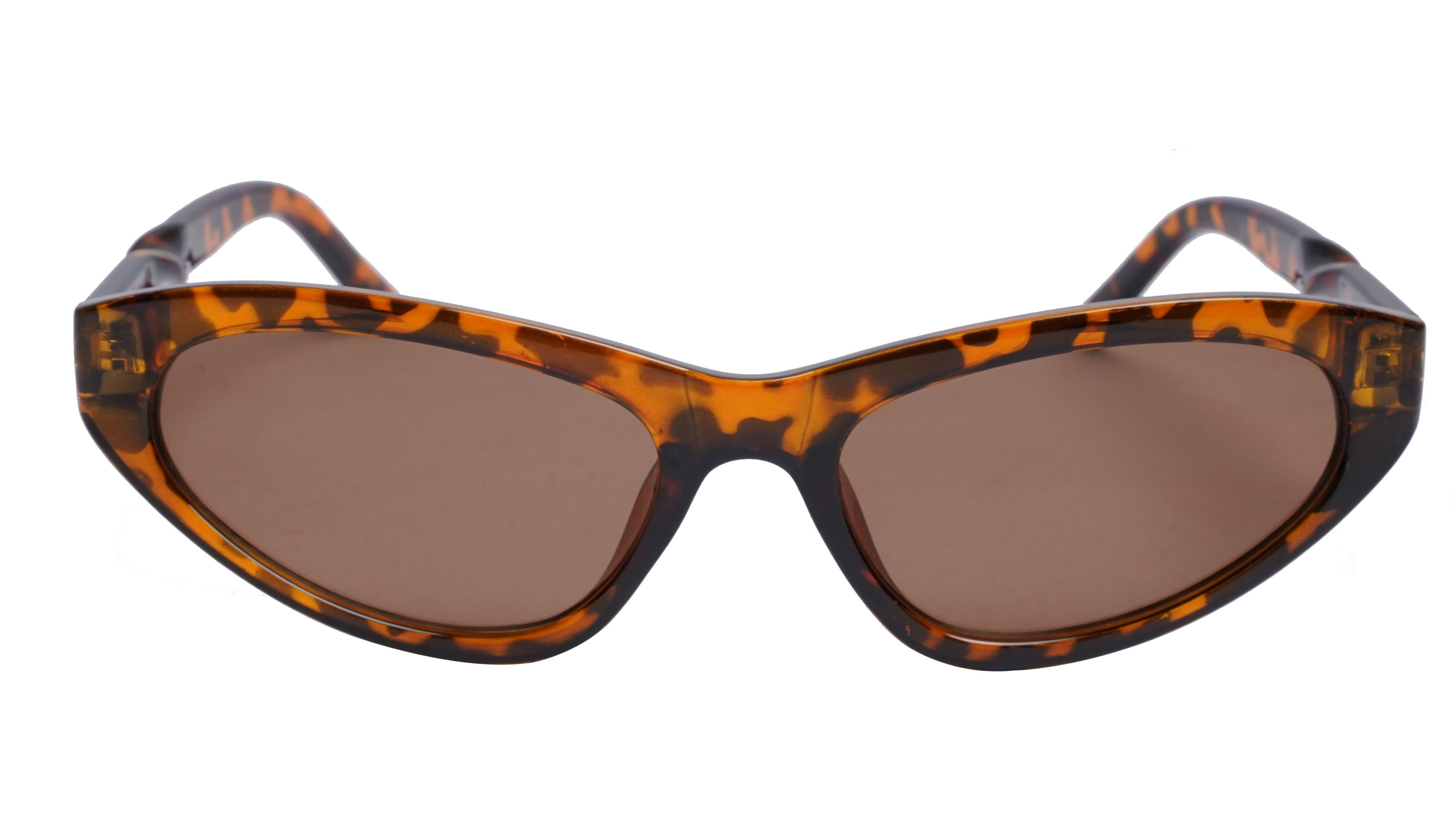 Soigné Female Large Cat Eye Sunglasses.Leopard Print