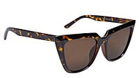 Soigné Female Oversized Cat Eye Sunglasses. Tortoise Print Soigné Female Oversized Cat Eye Sunglasses. Tortoise Print